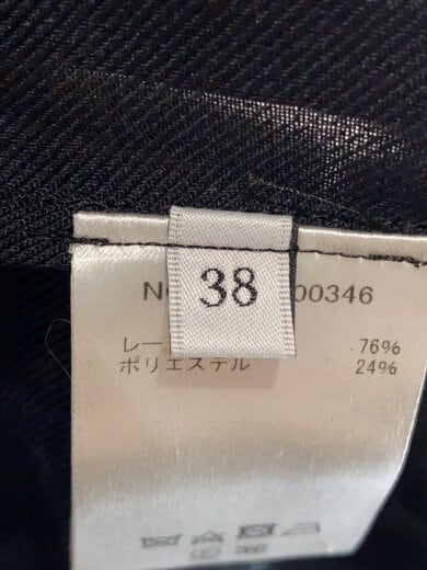 商品画像：長袖シャツ/38/レーヨン/BLK/3010700346 4