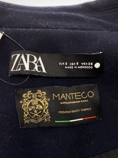 商品画像：xMANTECO/チェスターコート/S/ウール/NVY 3