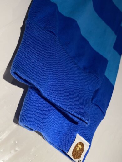 商品画像：長袖Tシャツ/XL/コットン/BLU/ボーダー/001LTJ801001M 6