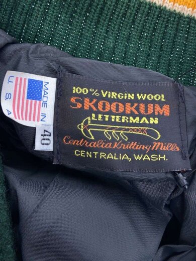 商品画像：スタジャン/40/ウール/GRN 3