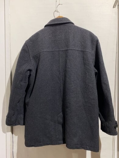 商品画像：00s/コート/M/ウール/GRY/無地 2