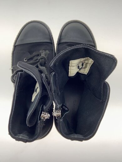 画像：RICK OWENS DRKSHDWRAMONES/ハイカットスニーカー/43/BLK/ナイロン/76623