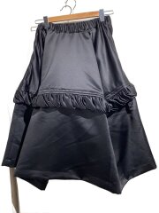 ad2024/ロングスカート/S/ポリエステル/BLK/rn-c002