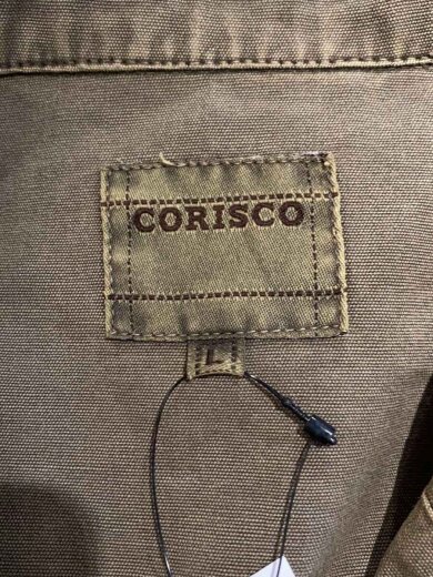 画像：coriscoダブルジャケット/L/コットン/KHK3