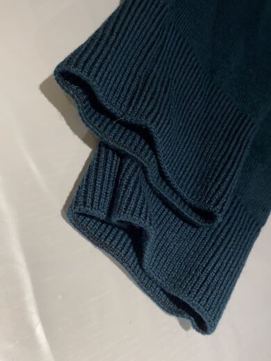 商品画像：PIXEL FOX HEAD/ニット・セーター(薄手)/M/ウール/GRN/無地/HM00534KT1036 6