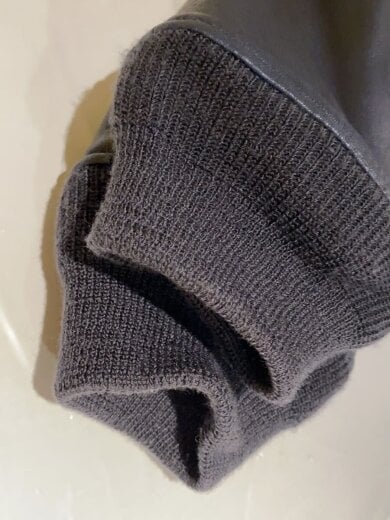 商品画像：レザージャケット・ブルゾン/S/レザー/NVY/3141025 5