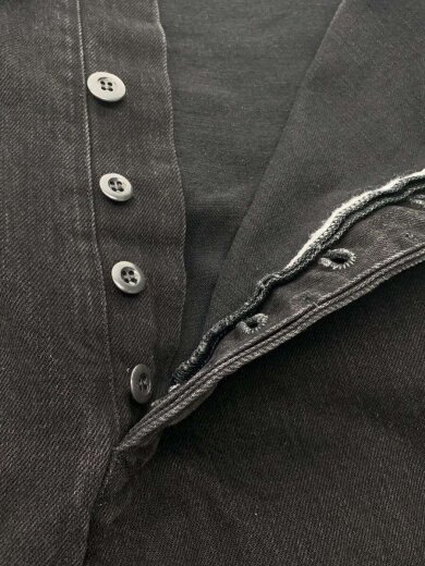 商品画像：MARU TO/OverAll Straight /yuki tohge/オーバーオール/M/コットン/BLK 3