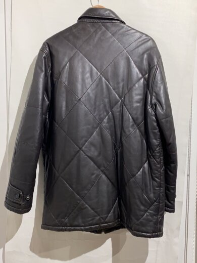 商品画像：aigner/イタリア製/コート/50/レザー/BLK/a-471// 2