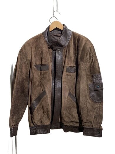 商品画像：レザージャケット・ブルゾン/レザー/BRW/A-08268658 1