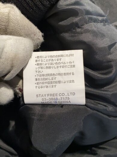 商品画像：SEX POT ReVeNGe/ナポレオンボタン/ファー付き/コート/M/コットン/BLK 5