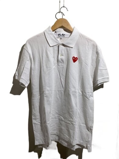 商品画像：ポロシャツ/XXL/コットン/WHT/無地/AZ-T066 1