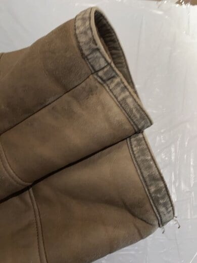 商品画像：ムートンジャケット//レザー/BEG 3