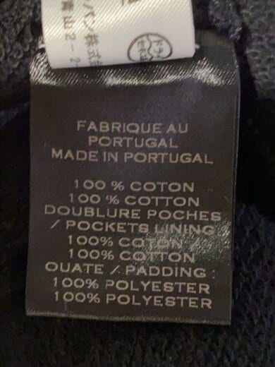 商品画像：バイカージャケット/ジャケット/S/コットン/BLK 5