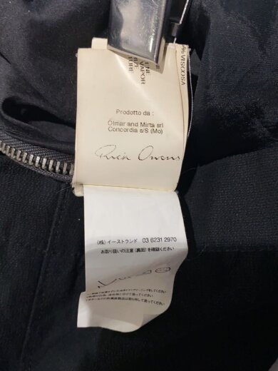 商品画像：2005ss/ジャケット/XS/コットン/ブラック/ru7764// 4