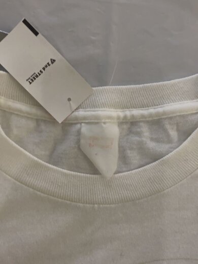 商品画像：Tシャツ/--/コットン/WHT// 3