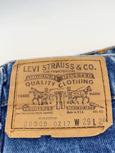 商品画像：オレンジタブ/アメリカ製/575刻印/ボトム/29/コットン/IDG/20505-0217 4