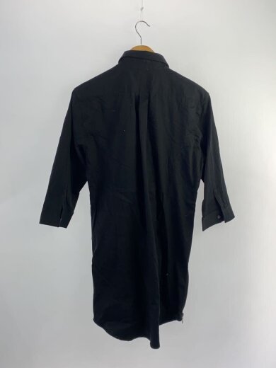 商品画像：長袖ワンピース/L/コットン/BLK 2