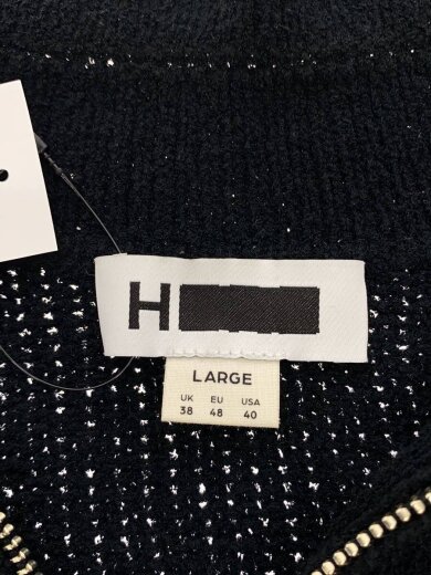 商品画像：H beauty/ニット・セーター(厚手)/L/--/BLK 3