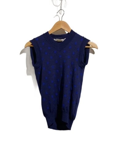 商品画像：ad2007/ニット・セーター(薄手)/S/ウール/NVY/ga-n021 1