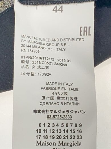 商品画像：半袖カットソー/44/ポリエステル/BLK/無地/S51NC0521 4