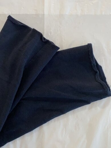 商品画像：レザーレース/７分袖カットソー/--/コットン/NVY/ZSM42L2-05 6