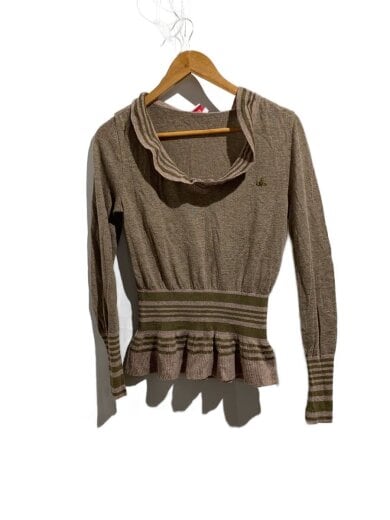 商品画像：ニット・セーター(薄手)/2/ウール/BRW/70201M 1