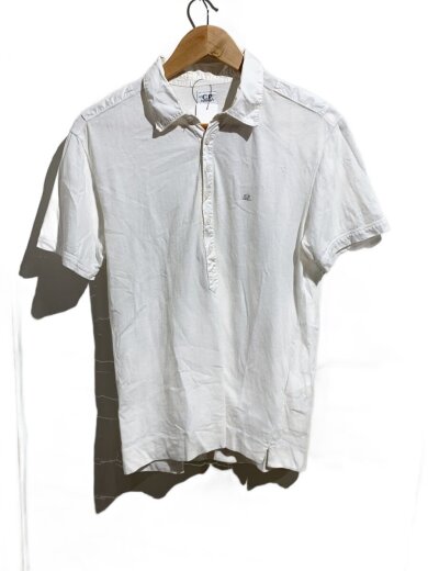 商品画像：ポロシャツ/--/コットン/WHT 1