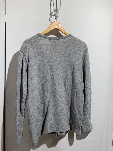 商品画像：カーディガン(薄手)/3/ウール/GRY/02134-0049 2