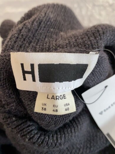 商品画像：SOLID WOOL TURTLE NECK KNIT/ニット・セーター(厚手)/L/ウール/GRY// 3