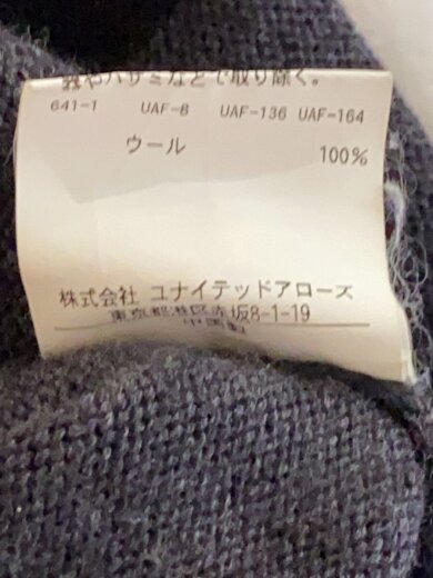 商品画像：SOLID WOOL TURTLE NECK KNIT/ニット・セーター(厚手)/L/ウール/GRY// 5