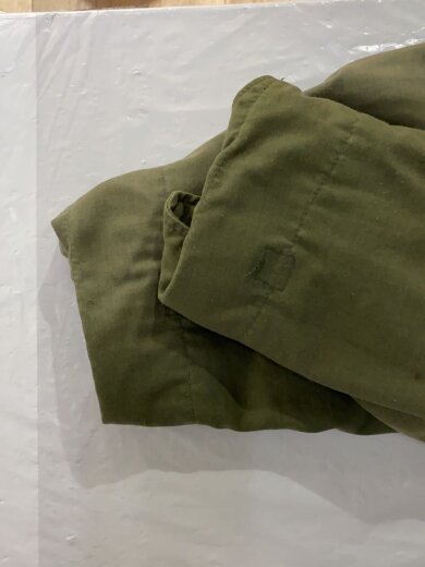 商品画像：80s/M-65/ブラスジップ/ミリタリージャケット/L/コットン/KHK 4