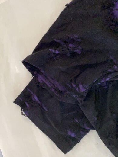 商品画像：deorart/Tシャツ/L/コットン/PUP/ボーダー/dr-1686 5