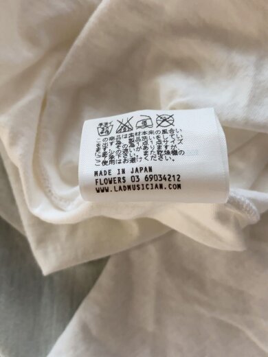 商品画像：Tシャツ/44/コットン/WHT 5