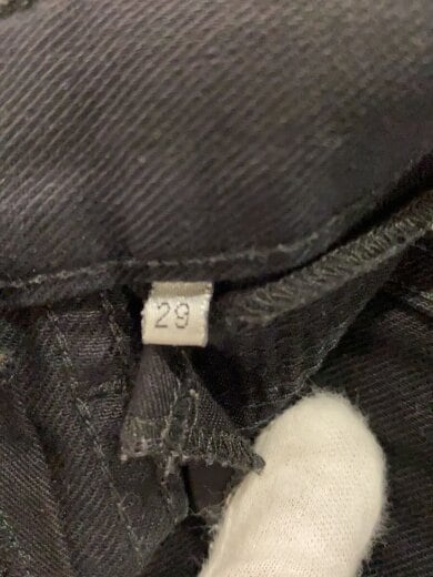 商品画像：2014AW/エデ期/クラッシュ加工/ボトム/29/コットン/BLK/433D007T003X 5