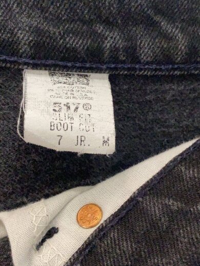 商品画像：後染め/ブラックデニム/アメリカ製/ボトム/--/コットン/BLK 4