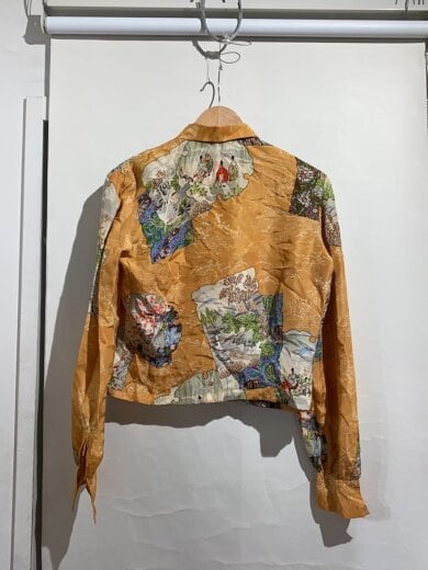 商品画像：Watumulls and Leilani/和柄/平安時代/長袖シャツ/--/シルク/ORN/総柄/? NULL ?// 2