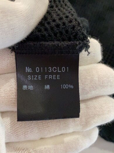 商品画像：ニット・セーター(薄手)/FREE/ウール/ブラック/0124ns07// 4