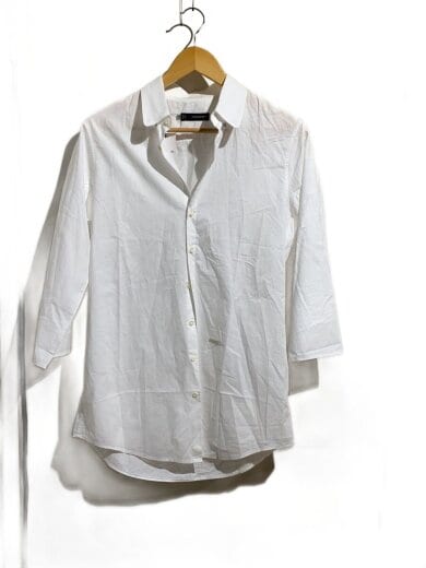 商品画像：7分袖シャツ/48/コットン/WHT/s71dl0470// 1