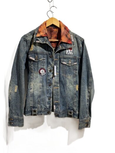 商品画像：3rd型/シャツドッキング/Gジャン/M/コットン/IDG/50137// 1