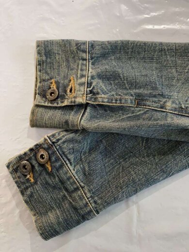 商品画像：3rd型/シャツドッキング/Gジャン/M/コットン/IDG/50137// 5