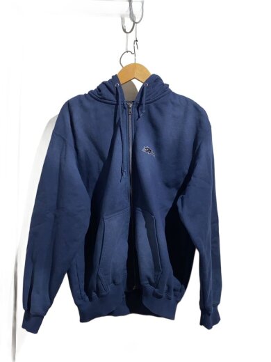 商品画像：ジップパーカー/S/コットン/NVY/101254012015 1