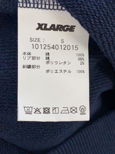 商品画像：ジップパーカー/S/コットン/NVY/101254012015 4