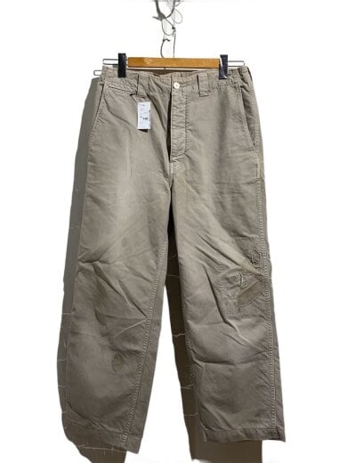 商品画像：25SS/WIDE CHINO PANTS CRASH/ボトム/2/コットン/GRY/0125105008007// 1