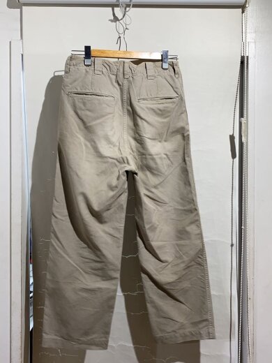 商品画像：25SS/WIDE CHINO PANTS CRASH/ボトム/2/コットン/GRY/0125105008007// 2