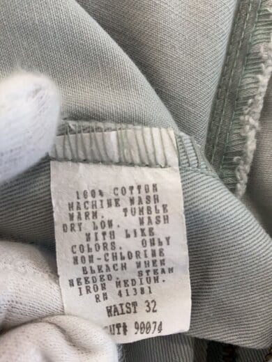 商品画像：80s-90s/2タック/ショートパンツ/32/コットン/GRY/90074 5