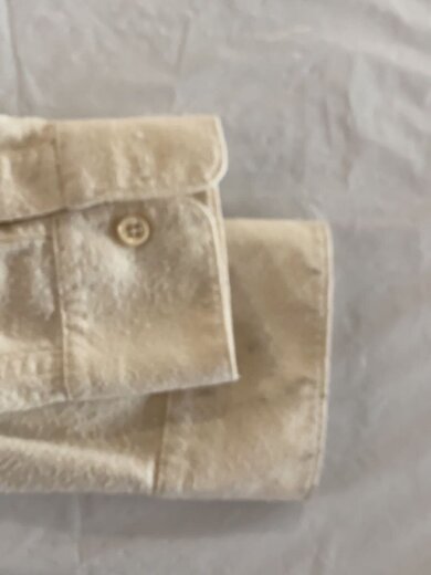 商品画像：長袖シャツ/46/シルク/IVO/無地/COCSWS 6