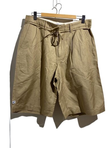 商品画像：Cotton Linen 2 Tuck Chino Shorts/ショートパンツ/XXL/コットン/BEG/// 1