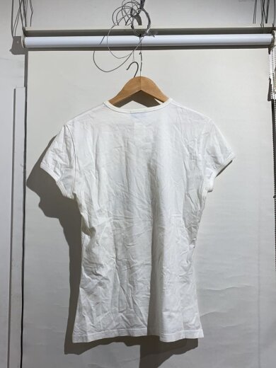 商品画像：HMS ARGO/ライカ期/オーブ刺繍/Tシャツ/S/コットン/WHT/4447-8604// 2