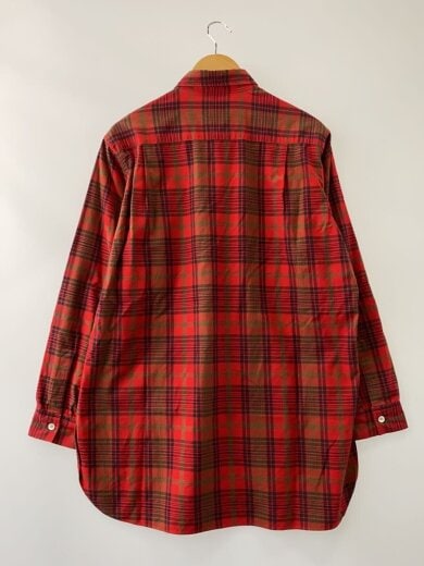 商品画像：80s/長袖シャツ/--/コットン/RED/チェック/mh-b04-006// 2