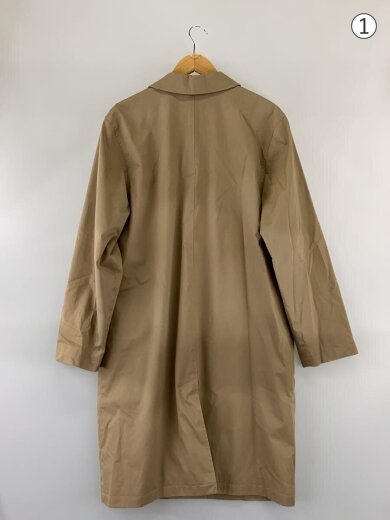 商品画像：90s/チェックネルインナー/ステンカラーコート/M/コットン/BEG// 2